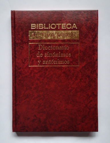 Diccionario De Sinónimos Y Antónimos -carlos A. Campos Salvá (Usado)