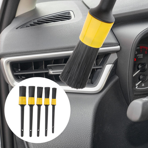 5x Car Detailing Brush Set Cepillos De Limpieza Para Limpiar