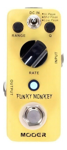 Pedal De Efecto Mooer Para Guitarra Auto Wah Funky Monkey