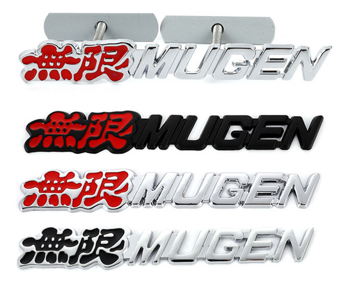 Para Honda Mugen Accord Civic Metal Sticker Badge