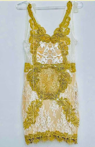 Vestido De Encaje Importado