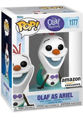 Funko Pop Disney Olaf Presents Olaf As Ariel Amazon