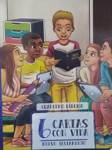 Imagen 1 de 2 de Cuaderno Bíblico 6 Nt Escuela Bíblica Para Niños Packs X 10