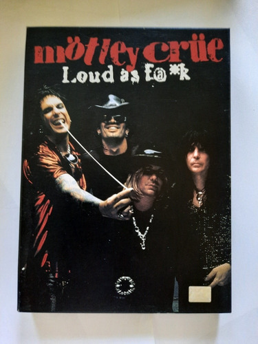 Motley Crue -  Loud As F@*k - Box Deluxe - 2cd+dvd 