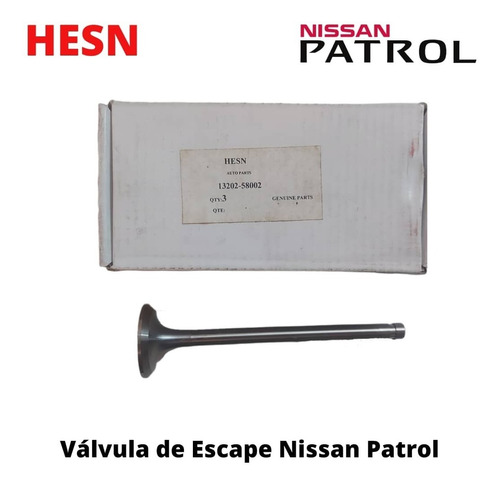 Válvula De Escape Nissan Patrol Marca Hesn