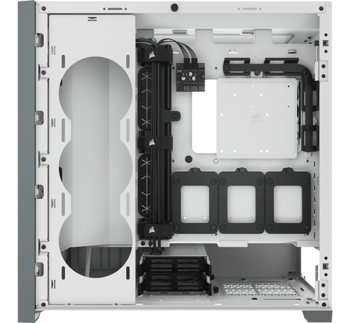 Imagen 9 de 10 de Gabinete Corsair Airflow 5000d Vidrio Templado Mid-t White