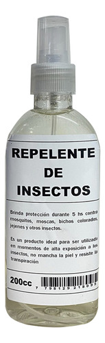 Repelente De Insectos X 200cc Mosquitos Moscas Spray