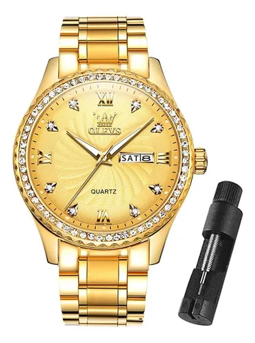 comprar Olevs Relojes De Oro Para Hombres Reloj Hombres Relojes Para