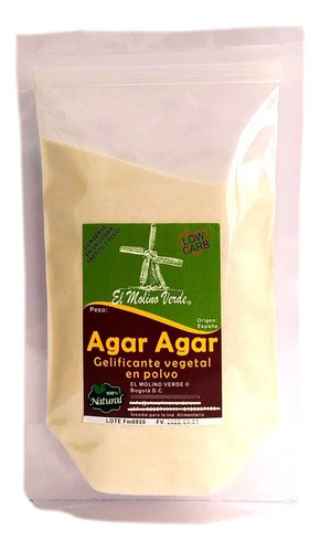 Agar Agar En Polvo X 250gr - g a $500