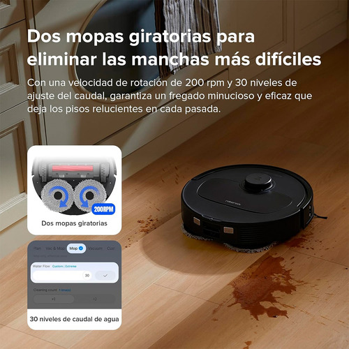 Aspiradora Robot Roborock Qrevo S Con Base Multifuncional
