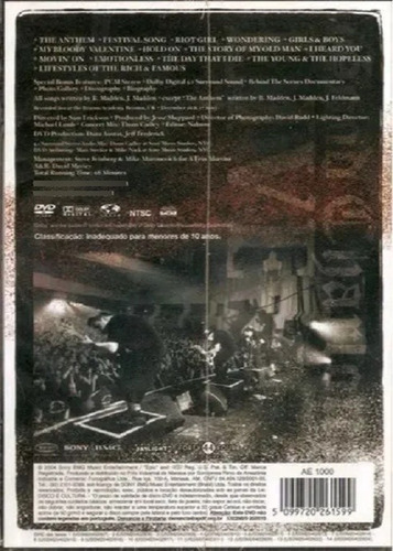 DVD Good Charlotte - Academia Brixton en vivo