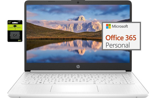 Computadora Portátil Ultraligera Hp 14 Para Estudiantes Y Em