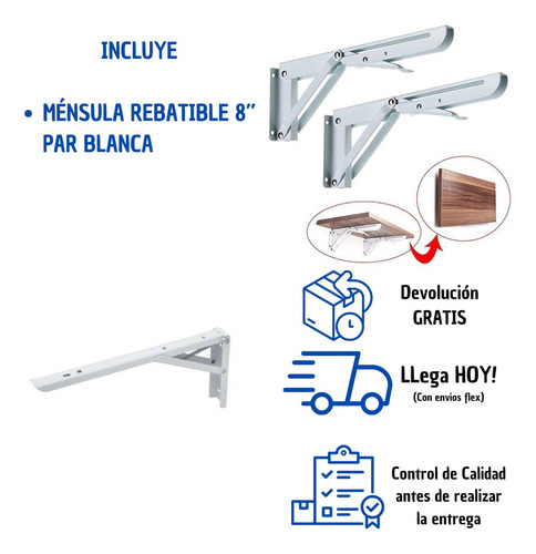 Ménsula En L Para Madera Maciza