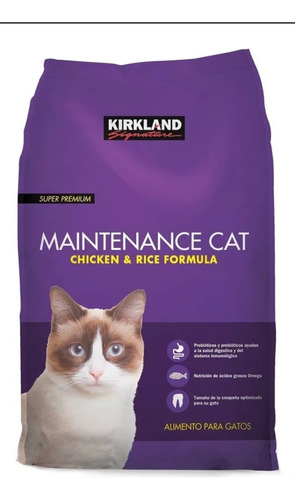 Kirkland Croquetas Super Premium Para Gato Pollo Con Arroz  