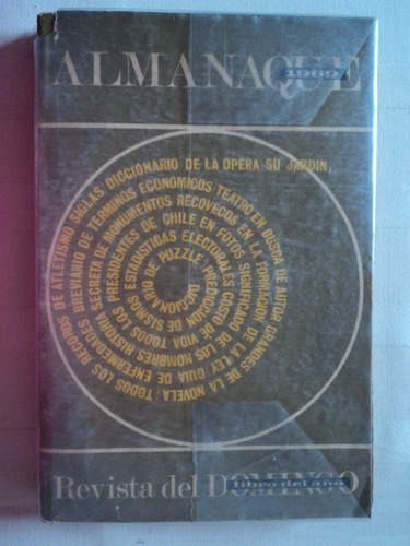 Almanaque Libro Del Año 1969 De La Revista Del Domingo.