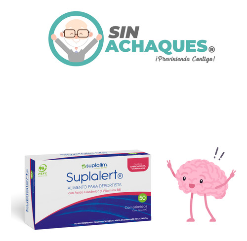 Suplalert Suplemento Para Memoria Y Rendimiento Cognitivo