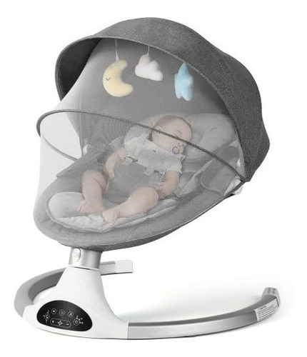 Columpio Para Bebes Con Arnes De 5 Puntos Con Bluetooth