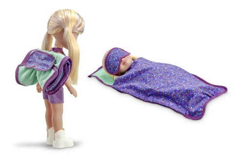 Boneca Polly Pocket 36cm Aventura Camping +acessórios Mattel