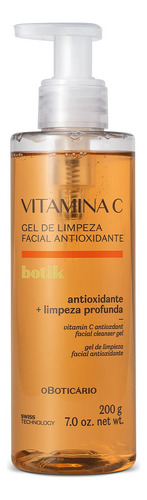 O Boticário Botik Gel De Limpeza Facial Antioxidante Momento De Aplicação Dia/noite Tipo De Pele De Os Tipos