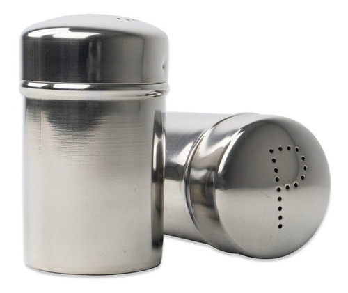 Set 2 Pcs. Salero Y Pimentero Inox.