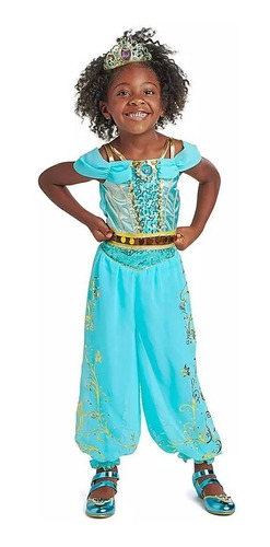 Disfraz Disney Princesa Jasmine Aladdin Original Disney T 10