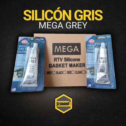 Caja Silicon Gris Mega Grey