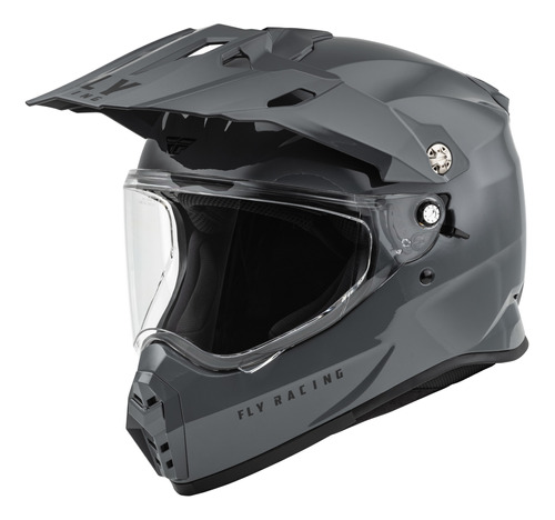 Casco Fly Racing Trekker Solid Gris Xs