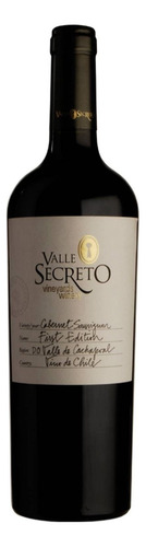 Vino Tinto Valle Secreto Cabernetsauvignon First Edition 750