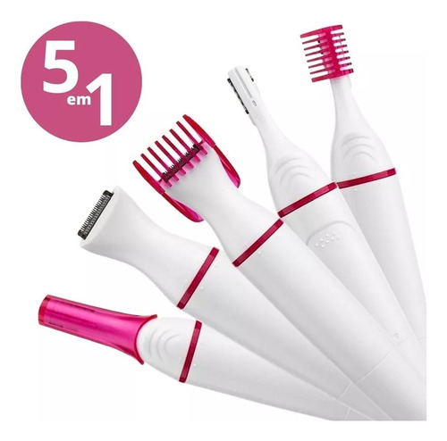 Aparador De Pelos Sweet Sensitive Precision Com 4 Cabeças