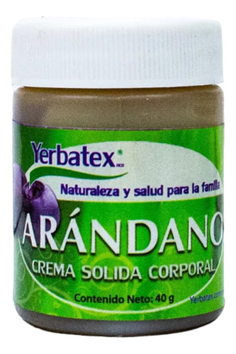 Pack 4 Pomadas De Arándano Frasco De 40g Hierbas