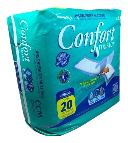 Absorvente Geriátrico Confort Master C/ 20 Unidades