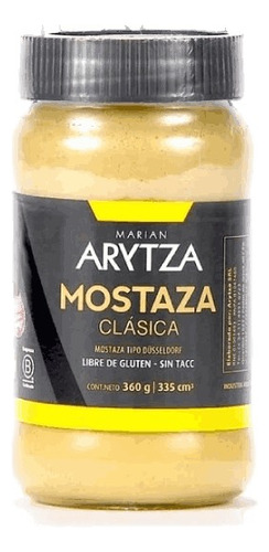 Mostaza Clasica Arytza Sin Tacc