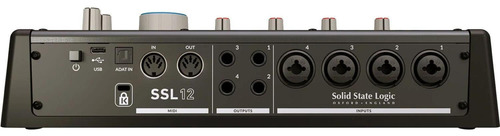 Interface Solid State Logic Ssl12 Usb