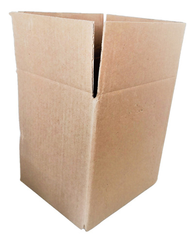 Cajas De Cartón Chica Reciclada 2da Económica 100 Pzas  (Reacondicionado)