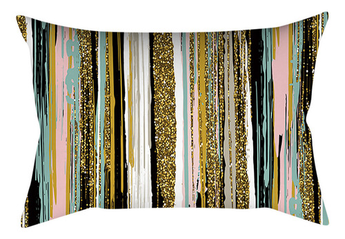 Funda De Almohada O Pequeña Con Estampado Fresco, Decoración