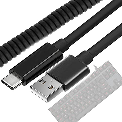 Ajkthge Tipo C Cable De Teclado Mecánico, Cable De C32dc