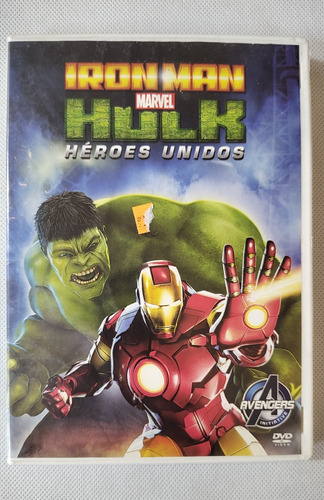 Dvd Iron Man Hulk Héroes Unidos Marvel Original 