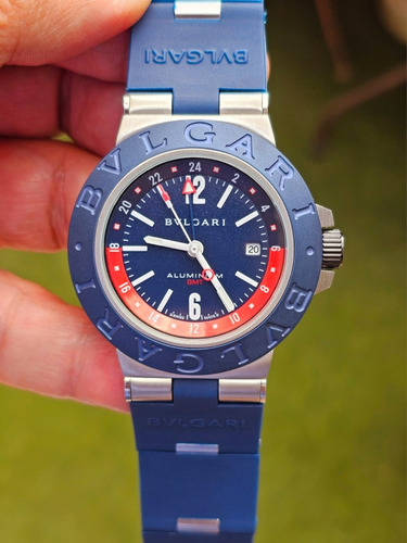 Reloj Rolex Audemars Piguet Bvlgari Gmt Automático 43mm