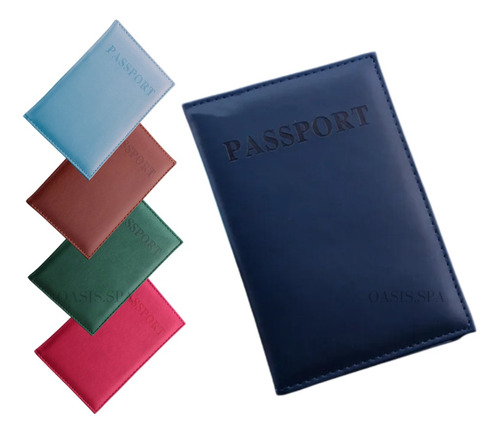 Porta Pasaporte Funda  Documentos De Viaje 