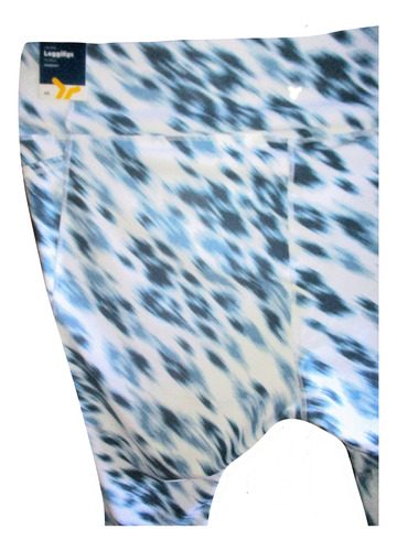 Set Pantalon Leggin Top Blanco/azul Talla 4x (48/50) Old Nav