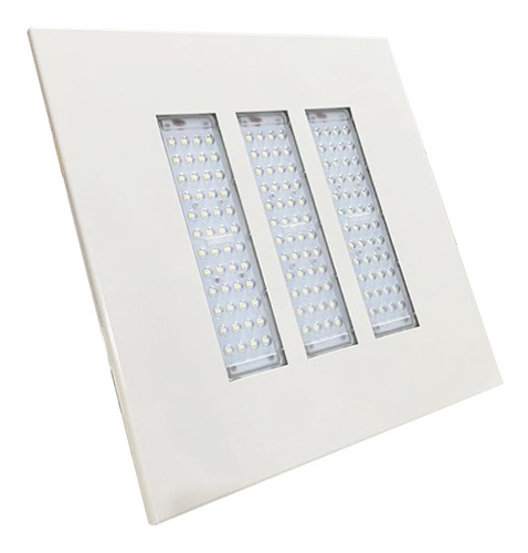 Luminária Led De Posto Combustível Embutir 150w Branco Frio