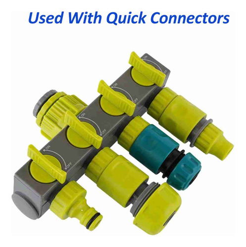 Conector De Tubería De Agua De Grifo Desvío De Válvula De Ja