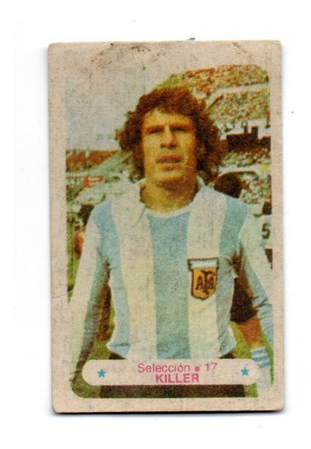 Figurita Killer Del Album Futbol 1978 Seleccion Argentina