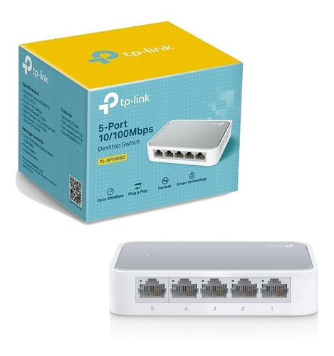 Switch TP-Link TL-SF1005D serie 15.0