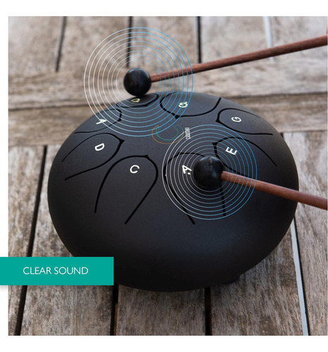 Cadushki Steel Tongue Drum - Instrumentos De Percusión - ...