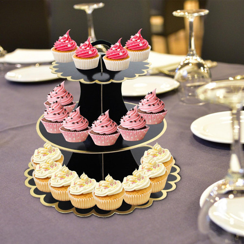 Soporte Para Magdalenas Cartón Torre De Cupcakes De Cartón T