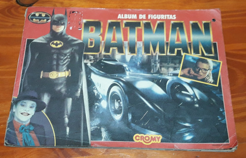 Batman Album De Figuritas / Dc Comics / Cromy / Desguace (Usado)