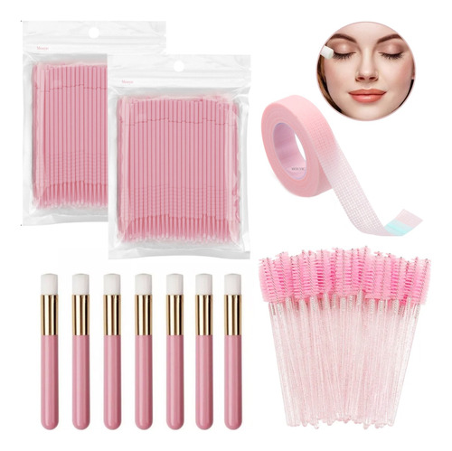 200 Microbrush + 50 Cepillos + 6 Brochas + 1 Cinta Micropore