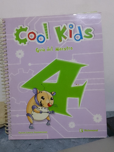 Libro Cool Kids 4 Ingles Guia Del Maestro 