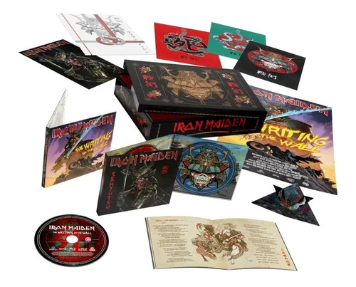 Iron Maiden - Senjutsu 2cds+1bluray Cofre Deluxe Edition
